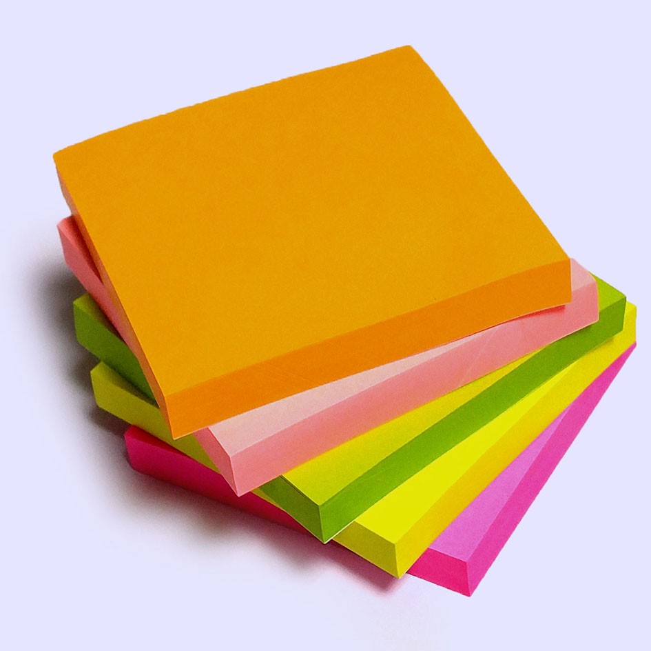 500 Marque-pages en papier - Couleurs néon - POST-IT